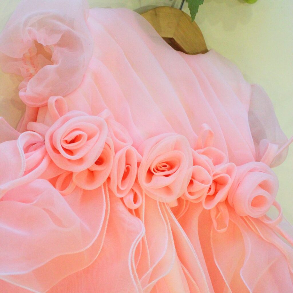 ベビードレスウエスト部分