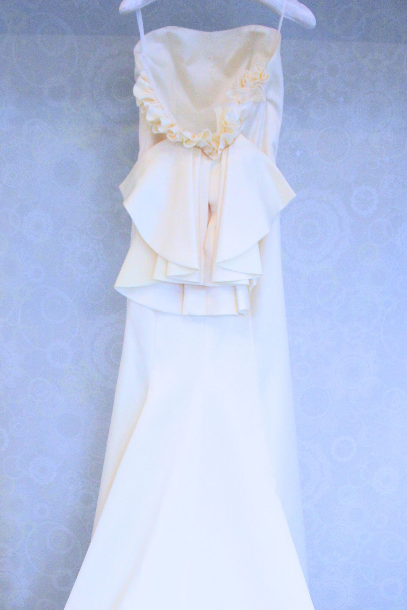 リメイク前のドレスのバッグスタイル