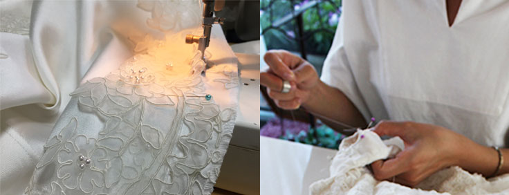 ドレスリメイクの工程