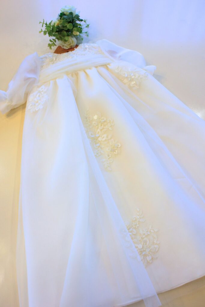 リメイク後のベビーセレモニードレス